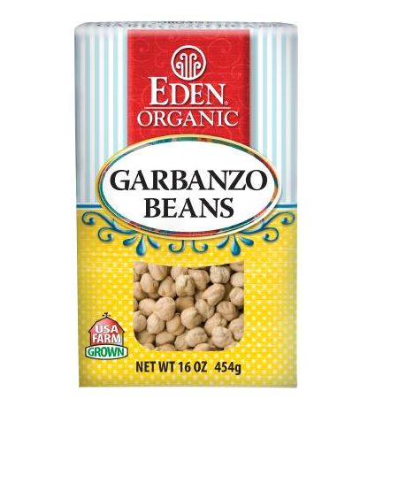 Eden Organic Garbanzo Beans (16oz, 454g)