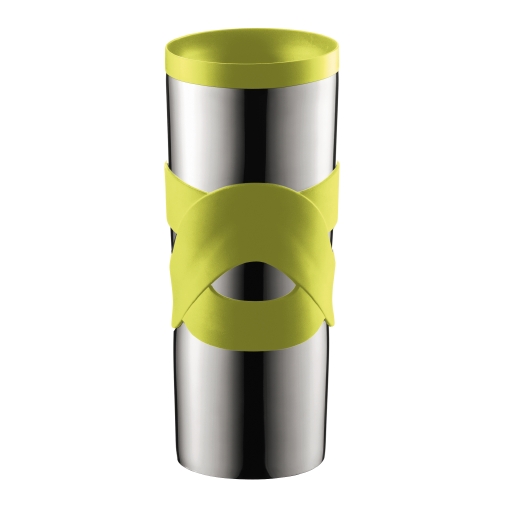 Bodum Travel Mug, Vacuum Mug, Large, Green (0.45 L, 15 oz)