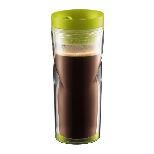 Bodum Travel Mug, Large, Green (0.45 L, 15 oz)
