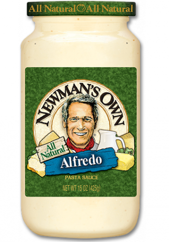 NEWMAN'S OWN Alfredo Pasta Sauce NET WT 15 OZ(425G)
