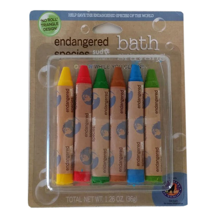 Endangered Species by Sud Smart Bath Crayons ES-1892-C