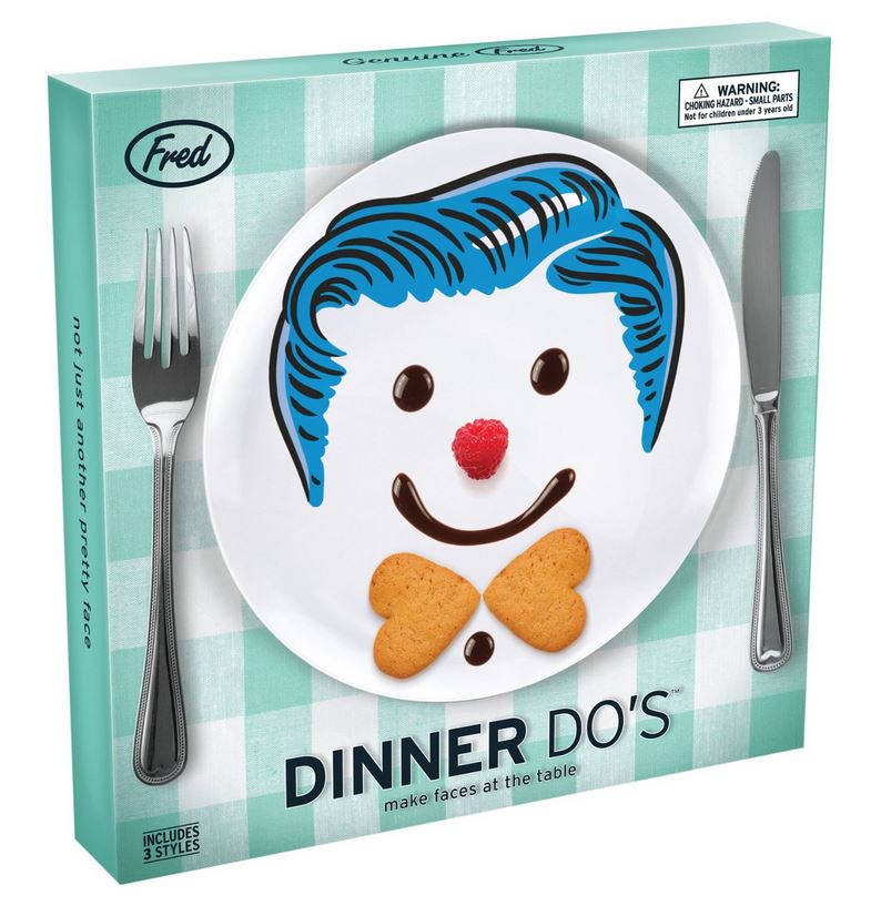 Fred Dinner Do's Plates Set of 3-Boy's Style