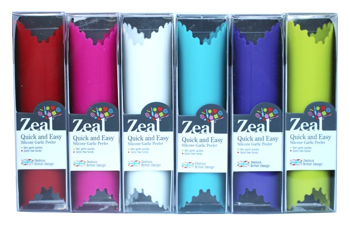 Zeal Kitchen Silicone Garlic Peeler Crusher (Color may vary)