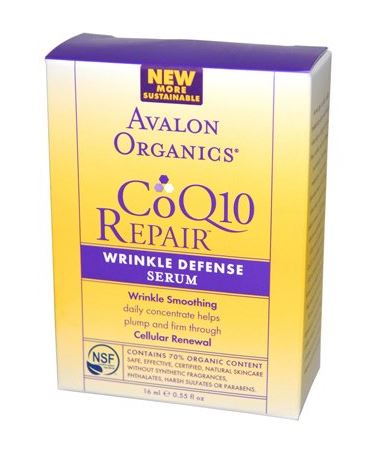 Avalon Organics Coq10 Repair Wrinkle Defense Cream