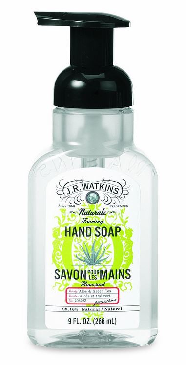 J.R. Watkins Aloe & Green Tea Foaming Hand Soap(9 fl. oz.)
