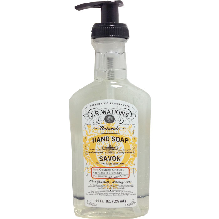 J.R. Watkins Orange Citrus Hand Soap (11fl oz.)