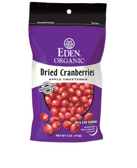 EDEN Selected Dried Cranberries (4oz.)