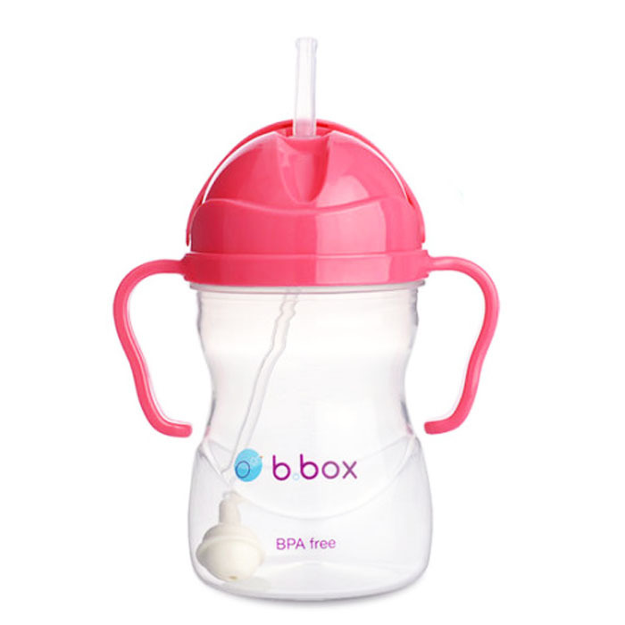 B.Box Sippy Cup, Raspberry(8 oz, 6 m+)