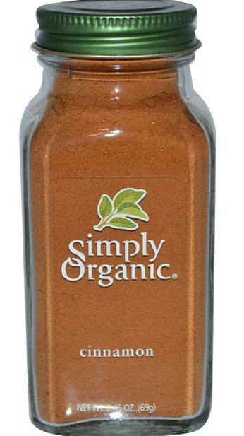 Simply Organic Cinnamon (NET WT. 2.45oz, 69g)