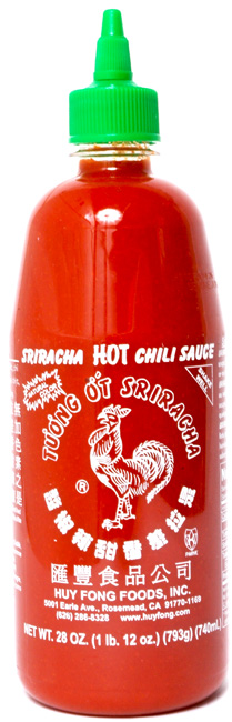 Huy Fong Sriracha Hot Chili Sauce (28oz, 793g)