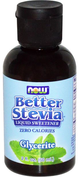 Now Foods Better Stevia Liquid Sweetener Glycerite (2 fl. oz. 60mL)