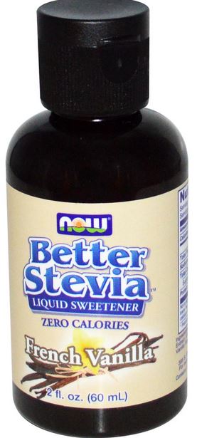 Now Foods Better Stevia Liquid Sweetener French Vanilla (2 fl. oz., 60mL)