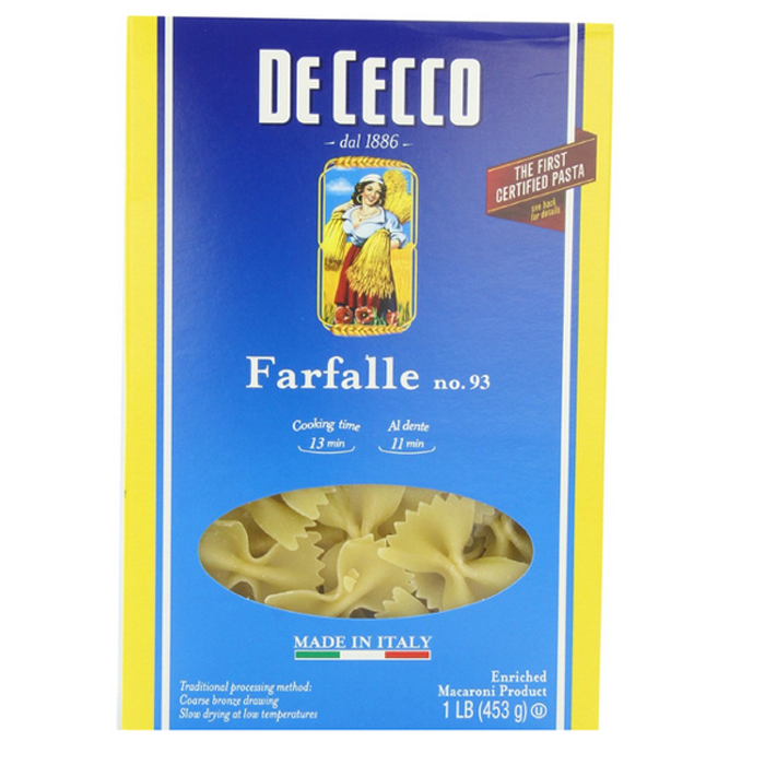 De Cecco Pasta Farfalle no.93 (453g)