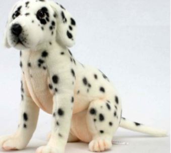 HANSA SITTING DALMATIAN PUP(10"inch)