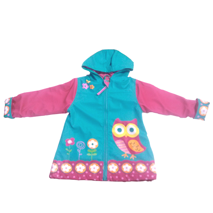 Stephen Joseph Rain Coat Owl (6X)