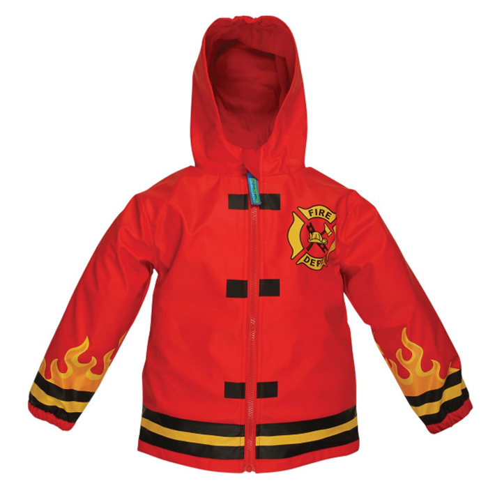 Stephen Joseph Rain Coat Firetruck (6/6X)