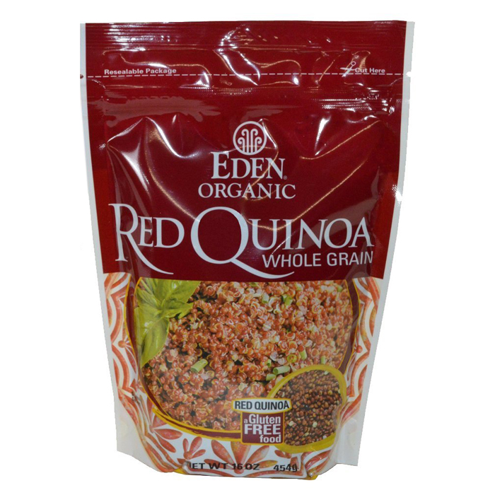 EDEN Organic RED QUINOA (16oz, 454g)