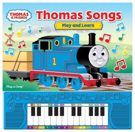 Pillbooks Thomas &amp; Friends Play and Learn Piano Songs
