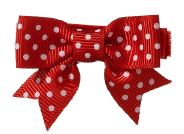 No Slippy Hair Clippy Dottie Red