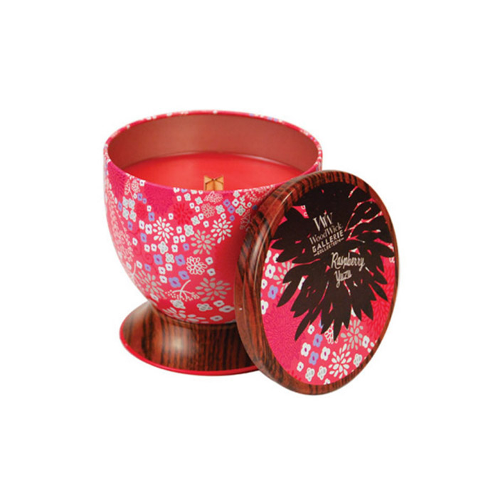 WoodWick GALLERIE Tin Candle: Raspberry Yuzu