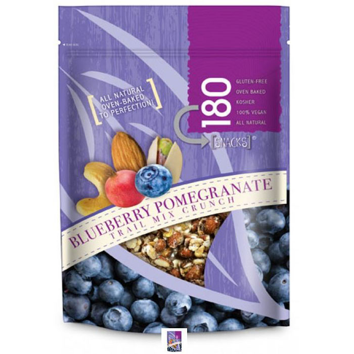 180 SNACKS Blueberry Pomegranate Trail Mix Crunch (1.25 oz, 35.4 g)