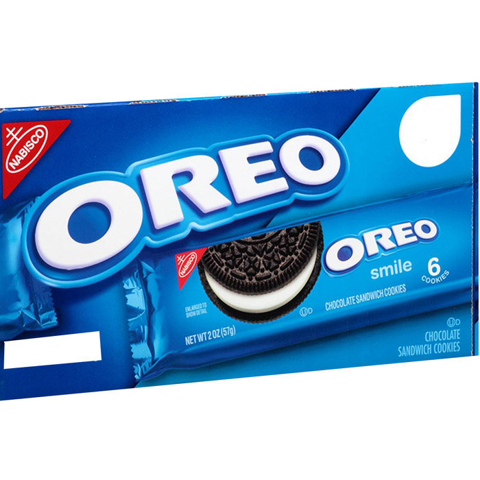 Nabisco OREO Chocolate Sandwich Cookies (6 Cookies, 2.0 oz, 57 g)