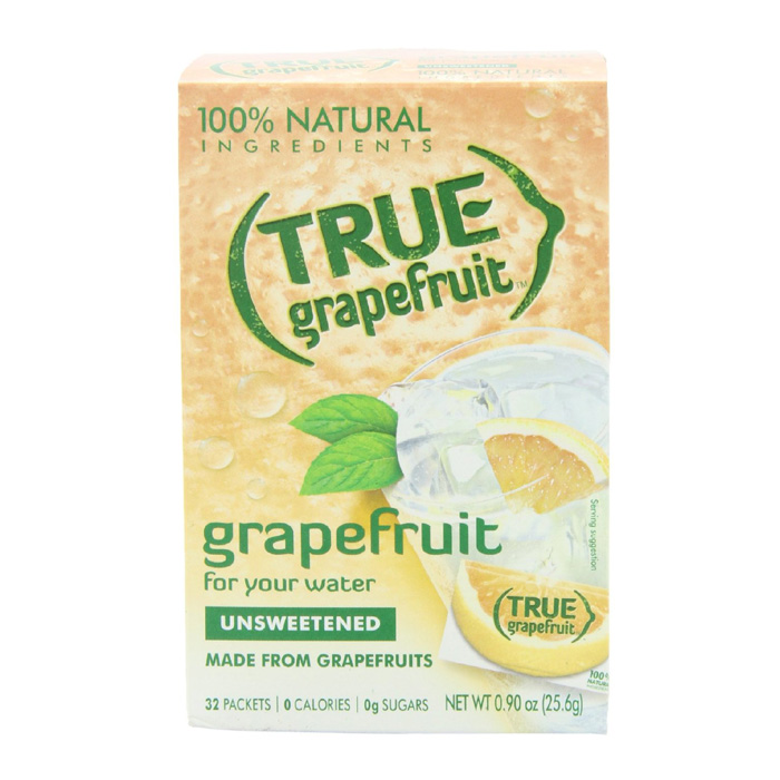 True Grapefruit: Grapefruit Unsweetened (32 Packets)