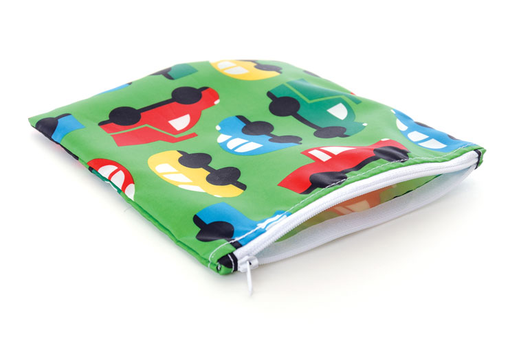 Bumkins Reusable Large Snack Bag: Car