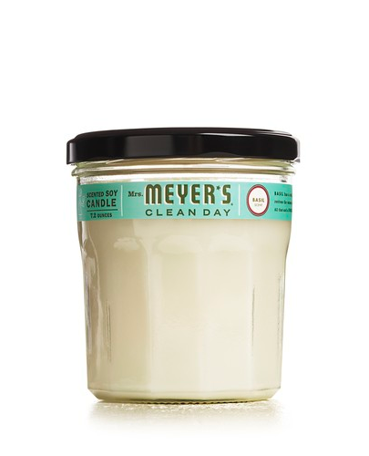 Mrs. Meyer's Clean Day Basil Soy Candle (7.2 oz.)