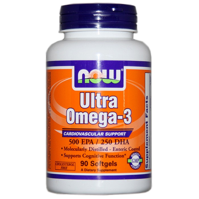 NOW Foods Ultra Omega-3 (90 Softgels)