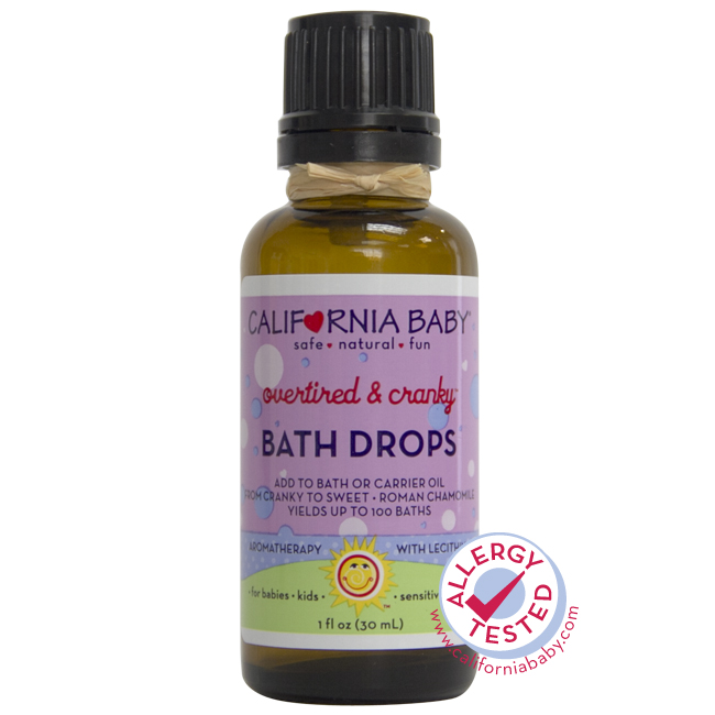 California Baby Bath Drop: Overtired & Cranky (1 oz)