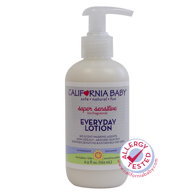 California Baby Everyday Lotion: Super Sensitive (6.5 oz)