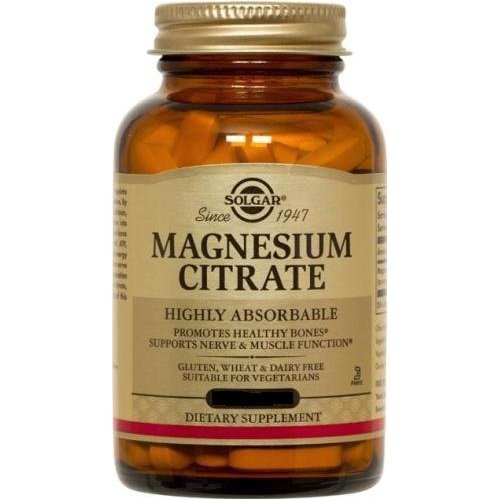 Solgar Magnesium Citrate (120 Tablets)
