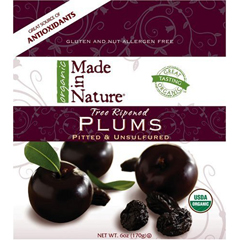 Made In Nature Tree Ripened Plums (6 oz)