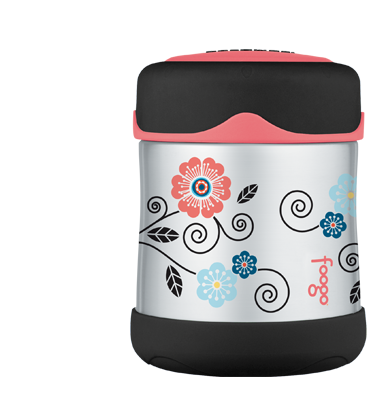 Thermos Poppy Patch Foogo Vacuum Insulated Leak-Proof Food Jar (10 oz)