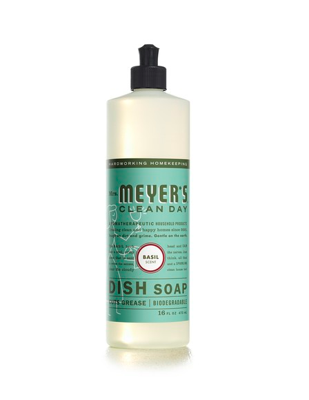 Mrs. Meyer's Clean Day Basil Liquid Dish Soap (16fl oz.)