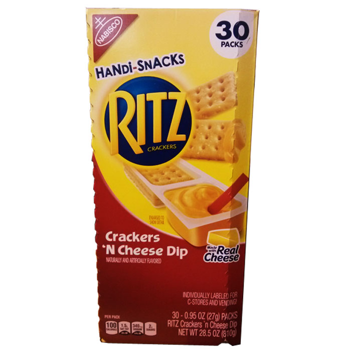 Ritz Handi Snacks  Kraft Crackers'n Cheese Dip (0.95 oz, 30Count)