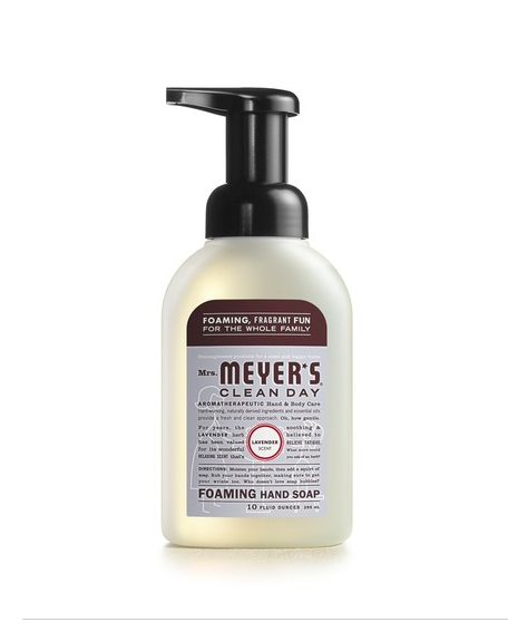 Mrs. Meyer's Clean Day Lavender Foaming Hand Soap (10fl oz.)