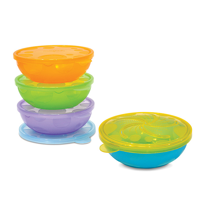 Munchkin Stack A Bowls (4-PK)