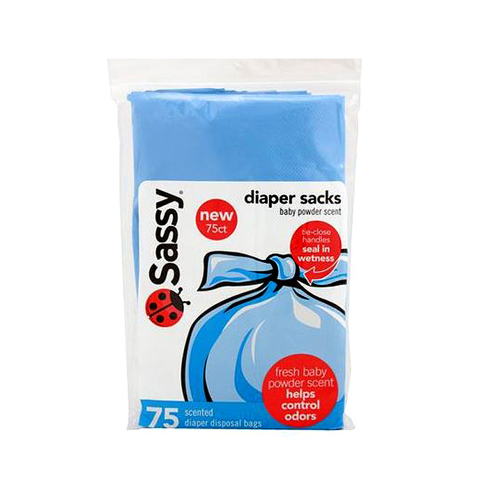 Sassy Disposable Diaper Sacks (75 Count)