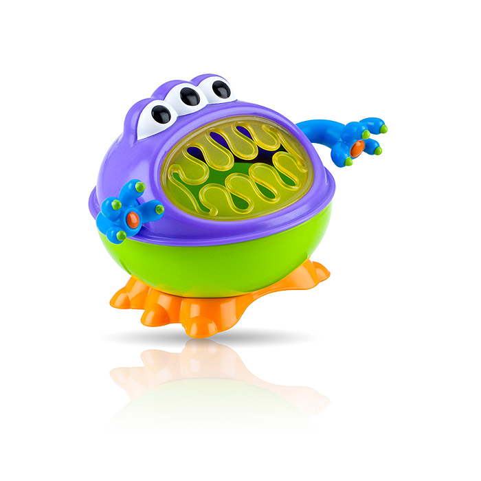 Nuby 3-D Monster Snack Keeper - Colors May Vary