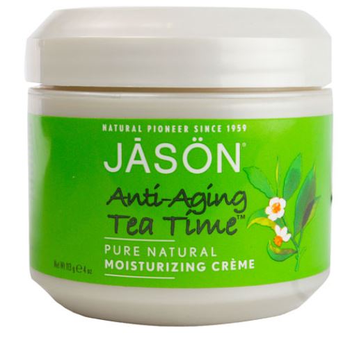 JASON Anti-Aging Tea Time PURE NATURAL Moisturizing Creme (Net Wt 113g)4oz