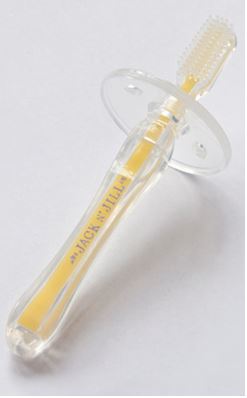 JACK N' JILL SILICONE TOOTHBRUSH