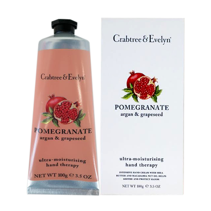 CRABTREE and EVELYN Hand Therapy: POMEGRANATE (100g, 3.5 oz)