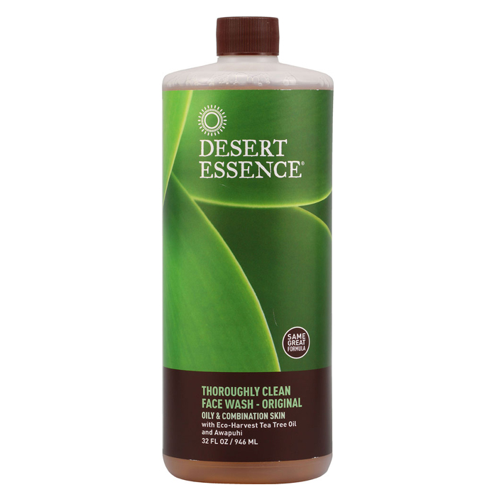 Dessert Essence Throughly Clean Face Wash: Original (32 oz)