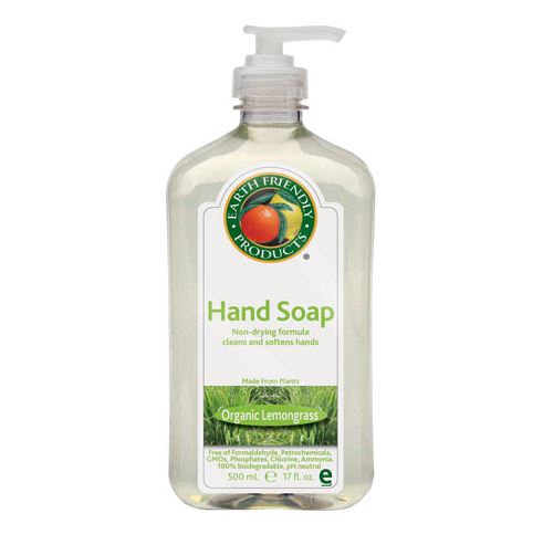 Earth Friendly Products Hand Soap (Organic Lemongrass, 17fl oz.)