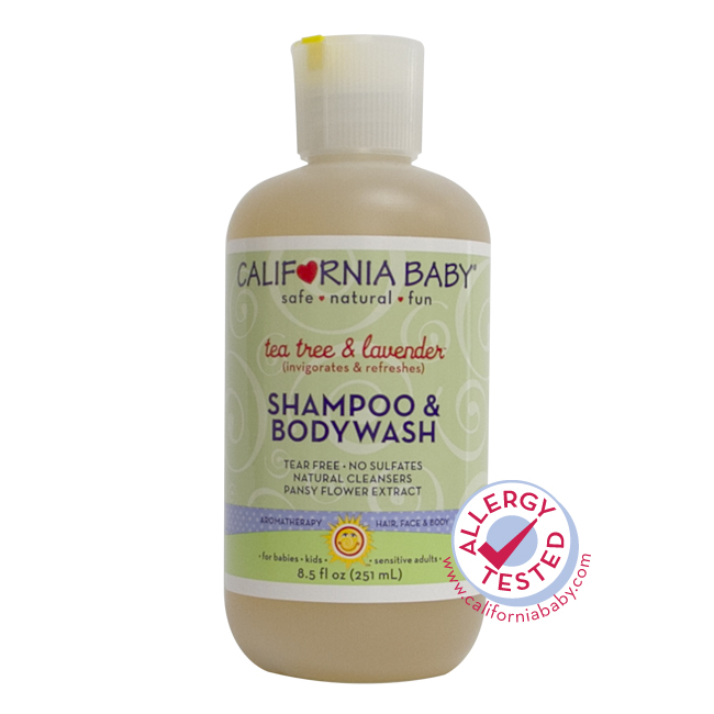 California Baby Shampoo & Body Wash: Tea Tree & Lavender (8.5 oz)