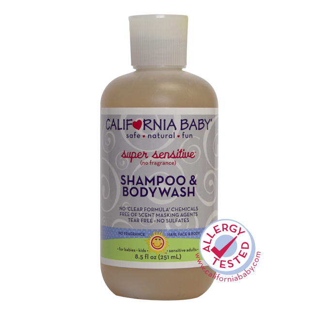 California Baby Shampoo & Body Wash: Super Sensitive (8.5 oz)