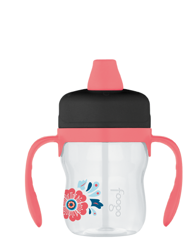 Thermos Poppy Patch Foogo Plastic Soft Spout Sippy Cup (8 oz)