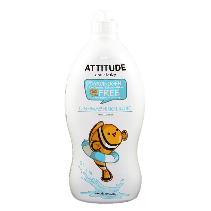 ATTITUDE Eco-Baby Dishwashing Liquid (23.7 fl oz)